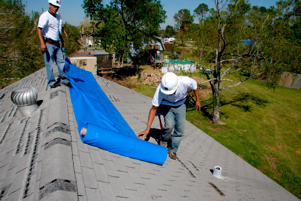 roof tarping
